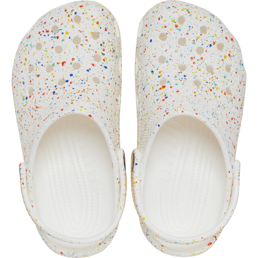 Crocs Kids Classic Splatter Paint Clog