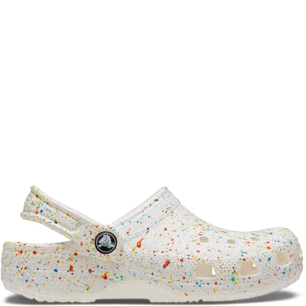 Crocs Kids Classic Splatter Paint Clog