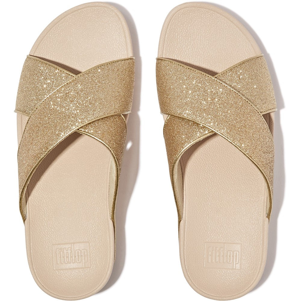Fitflop Lulu Glitterdust Cross Slides