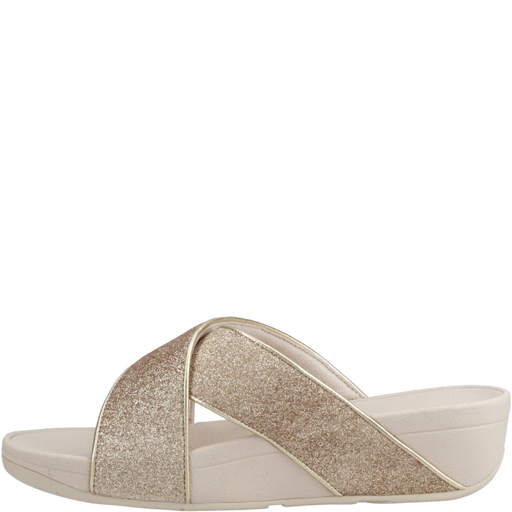 Fitflop Lulu Glitterdust Cross Slides