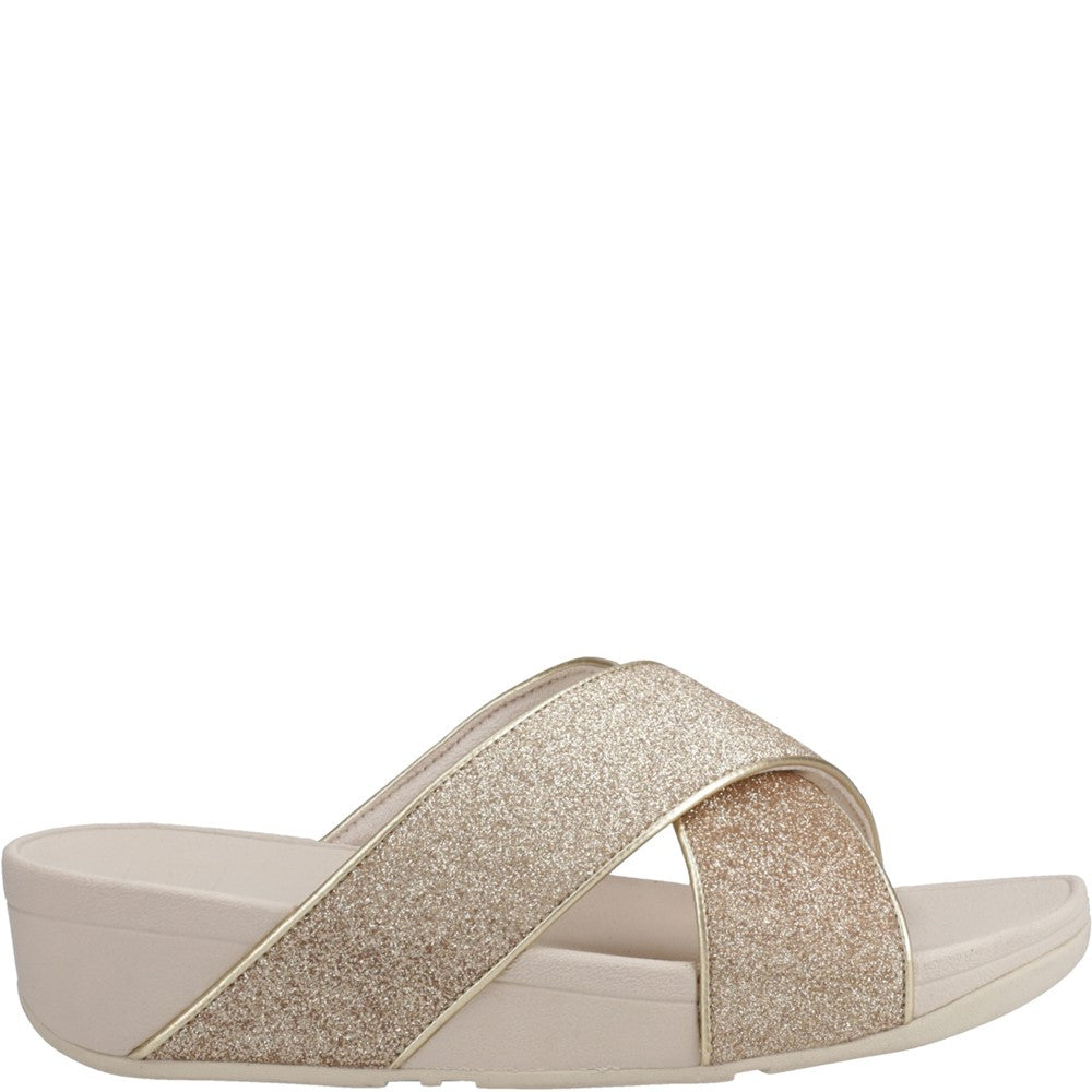 Fitflop Lulu Glitterdust Cross Slides