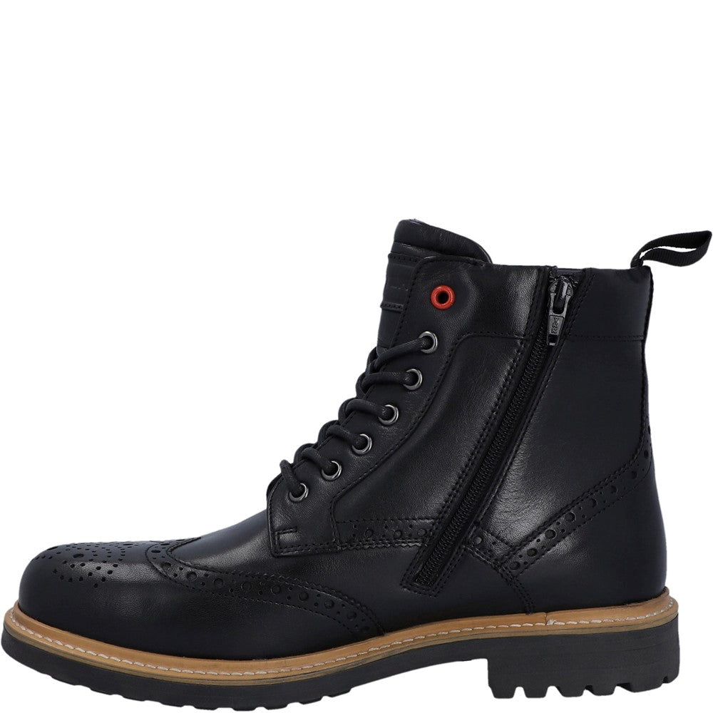 Hunter Cawdor Brogue Ankle Boots
