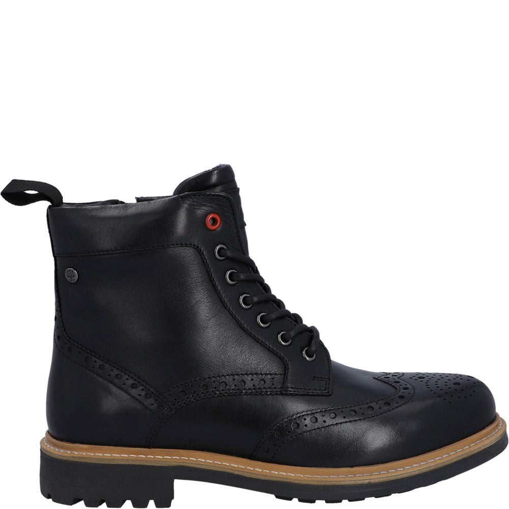 Hunter Cawdor Brogue Ankle Boots