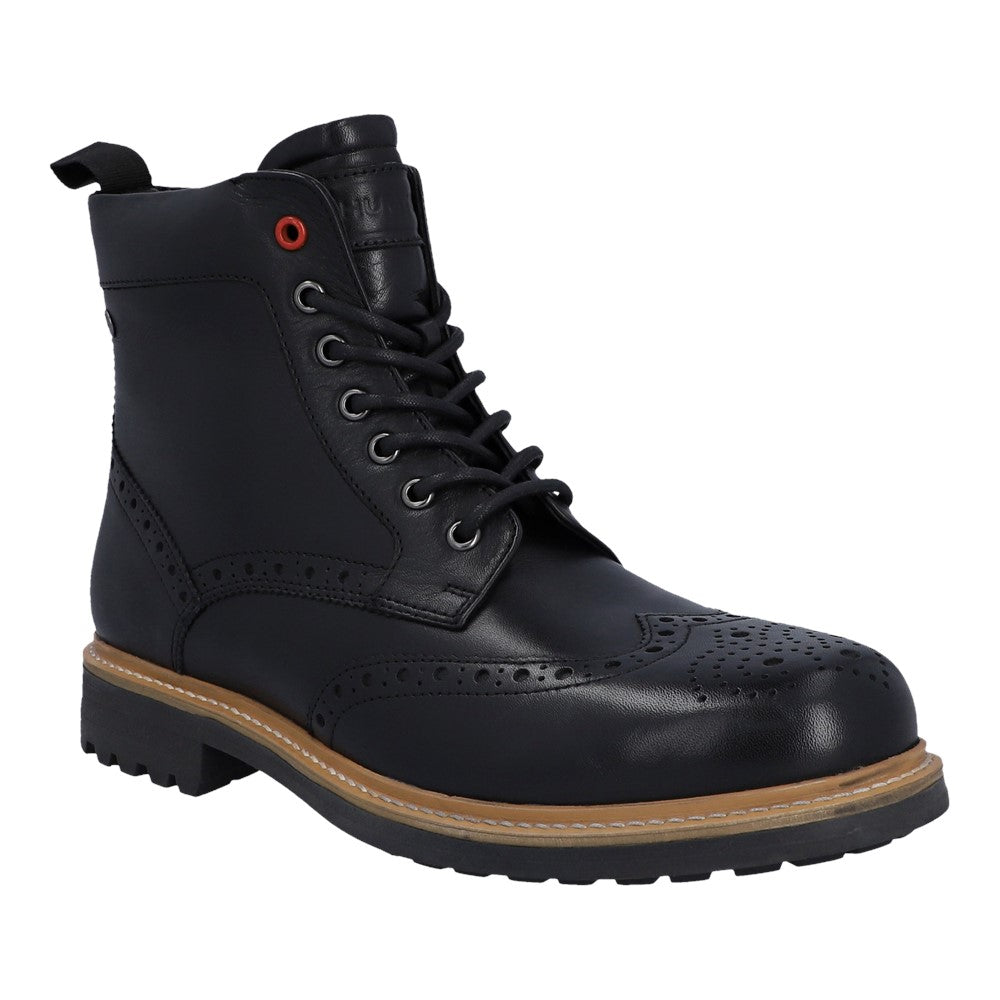 Hunter Cawdor Brogue Ankle Boots