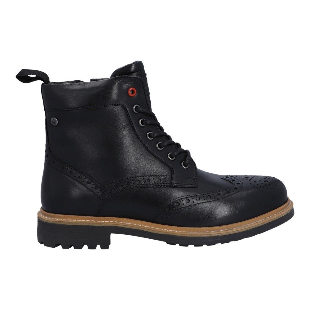 Hunter Cawdor Brogue Ankle Boots