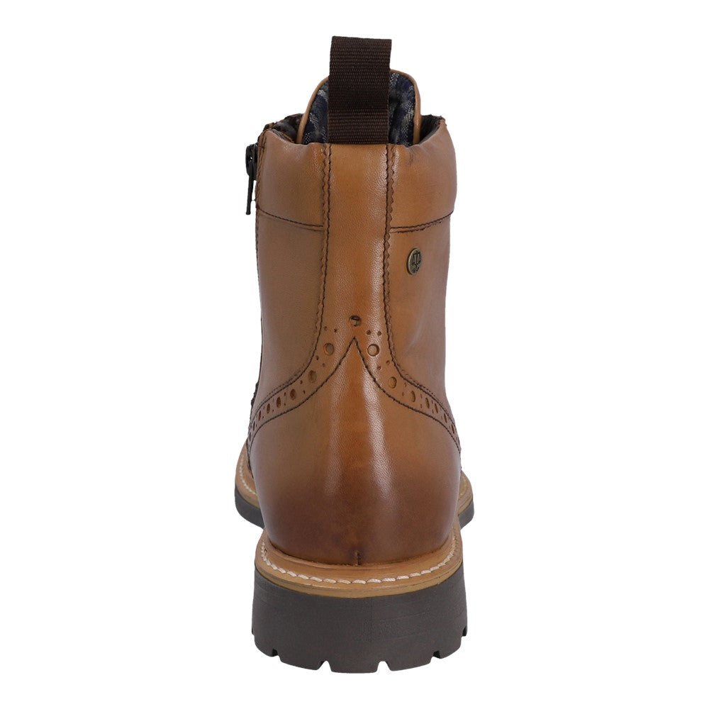 Hunter Cawdor Brogue Ankle Boots