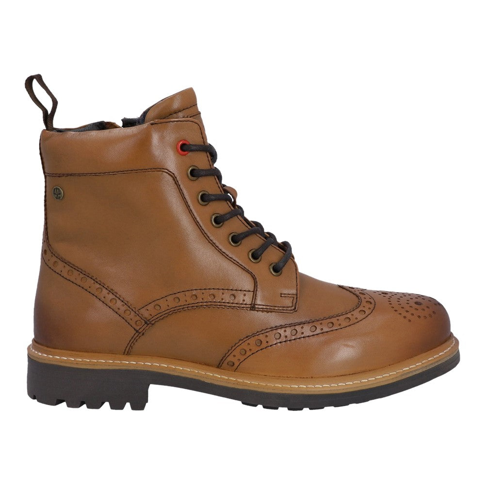 Hunter Cawdor Brogue Ankle Boots