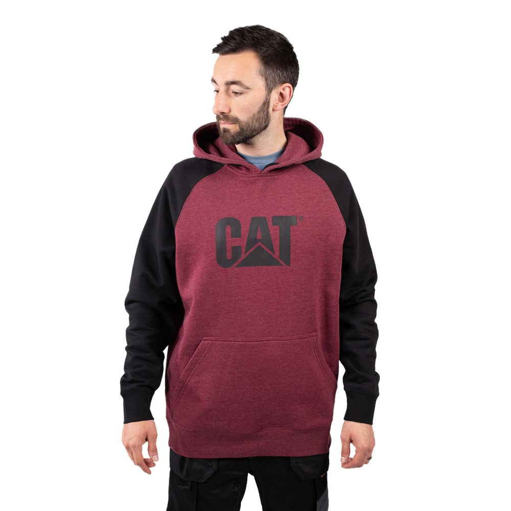 Caterpillar Raglan Hooded Sweatshirt
