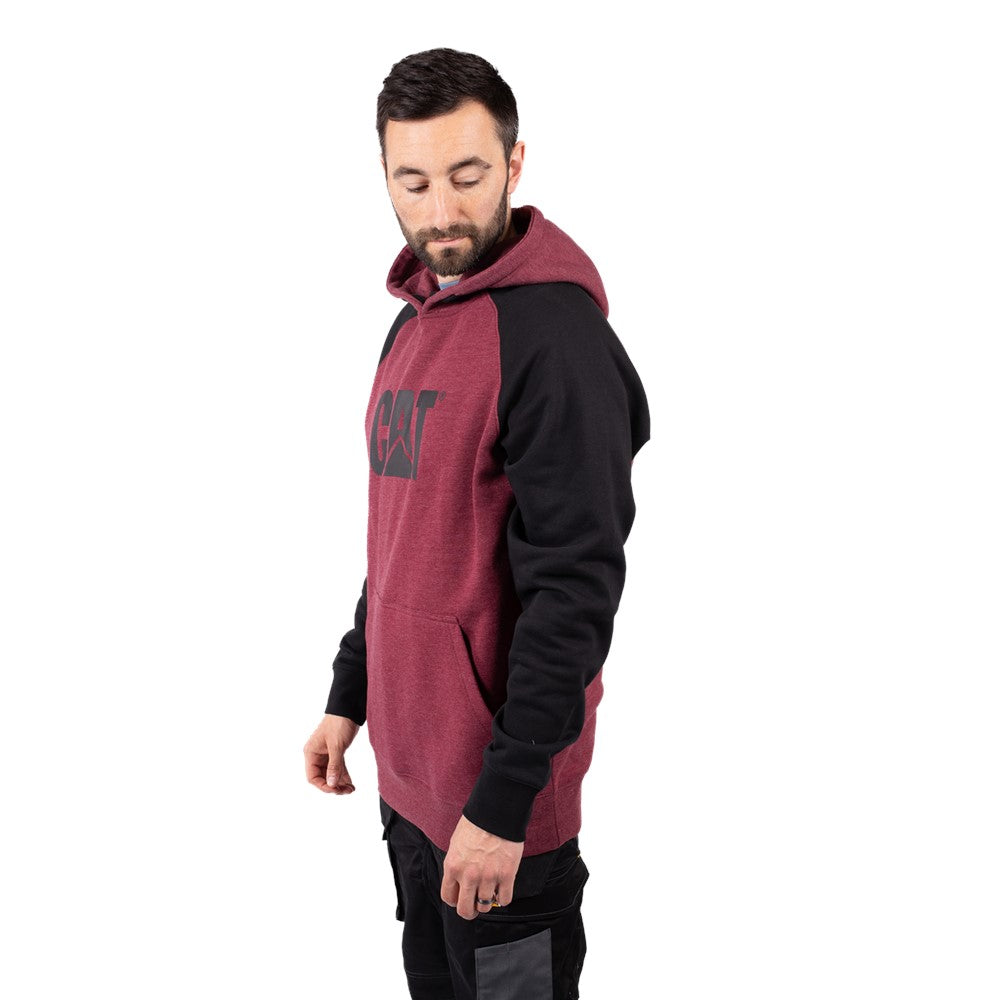 Caterpillar Raglan Hooded Sweatshirt