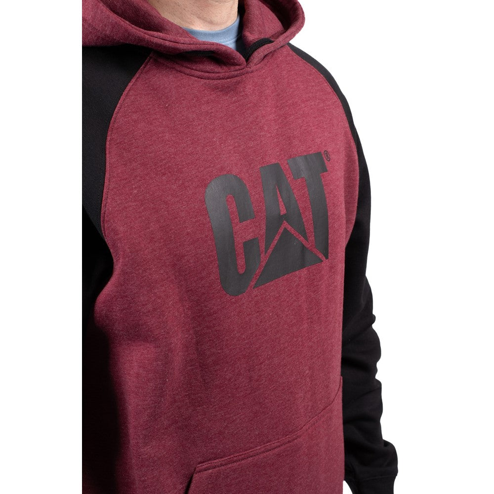 Caterpillar Raglan Hooded Sweatshirt