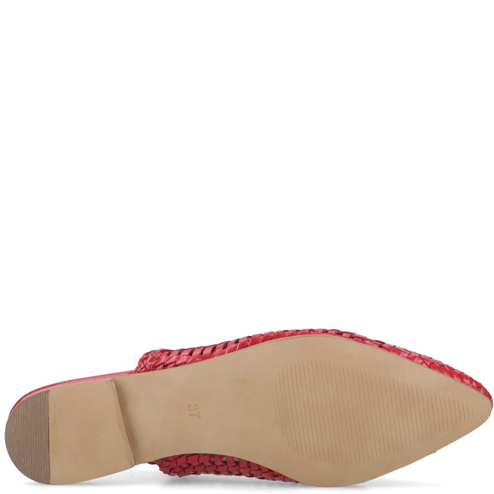 Hush Puppies Dalia Woven Slingback Ballerinas