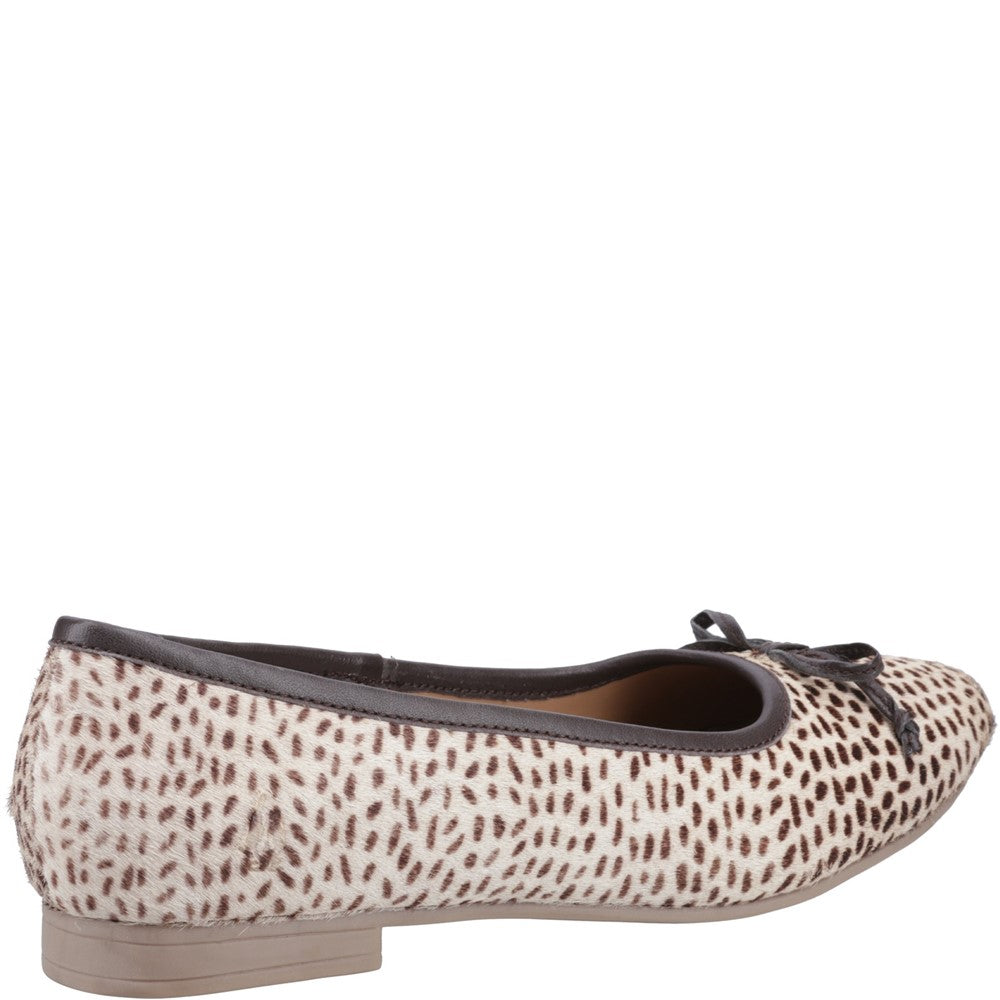 Hush Puppies Naomi Suede Ballet Shoes