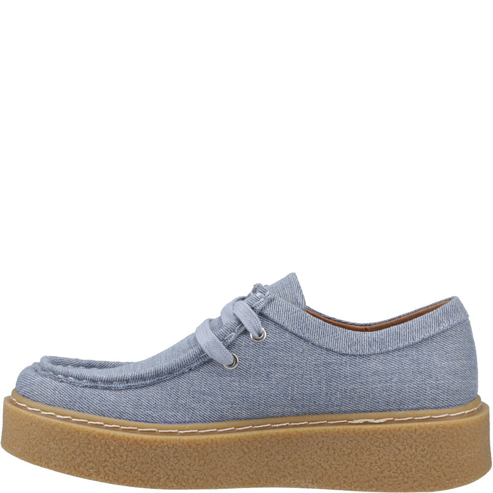 Hush Puppies Bridie Textile Mocc Toe