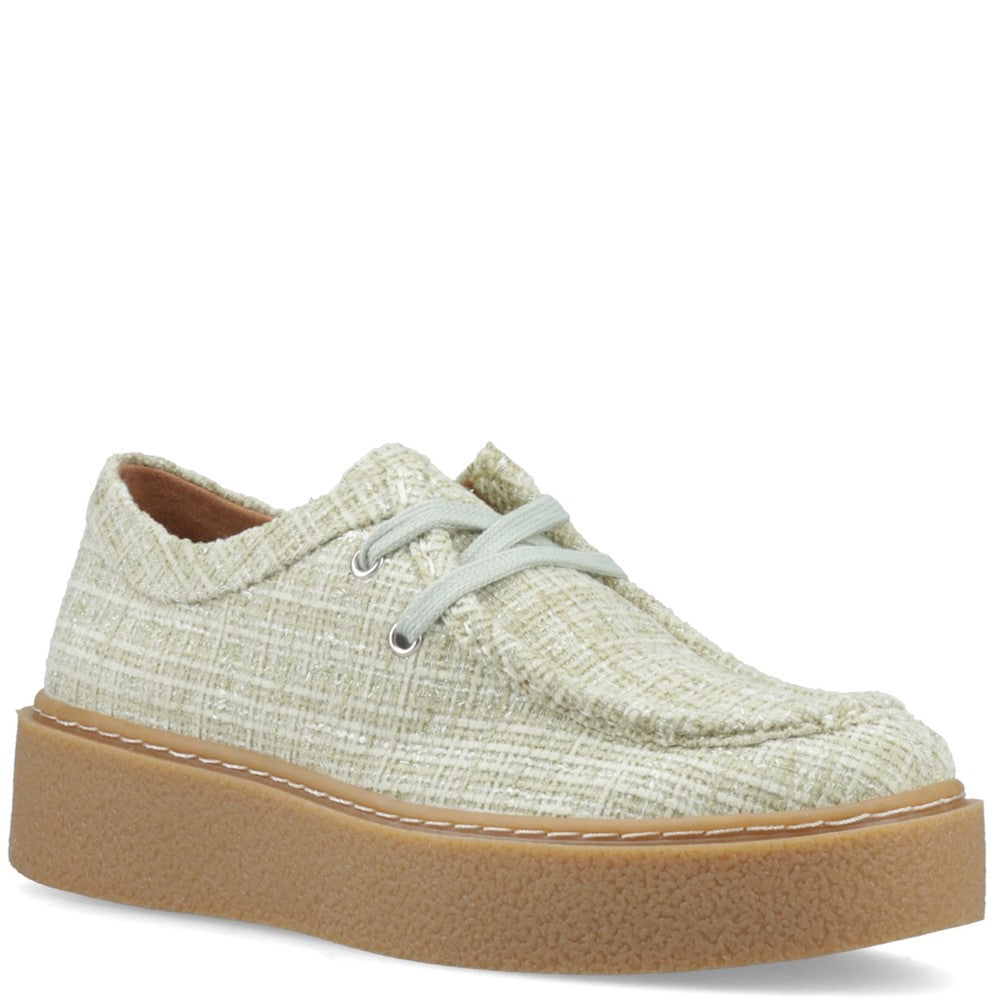 Hush Puppies Bridie Textile Mocc Toe