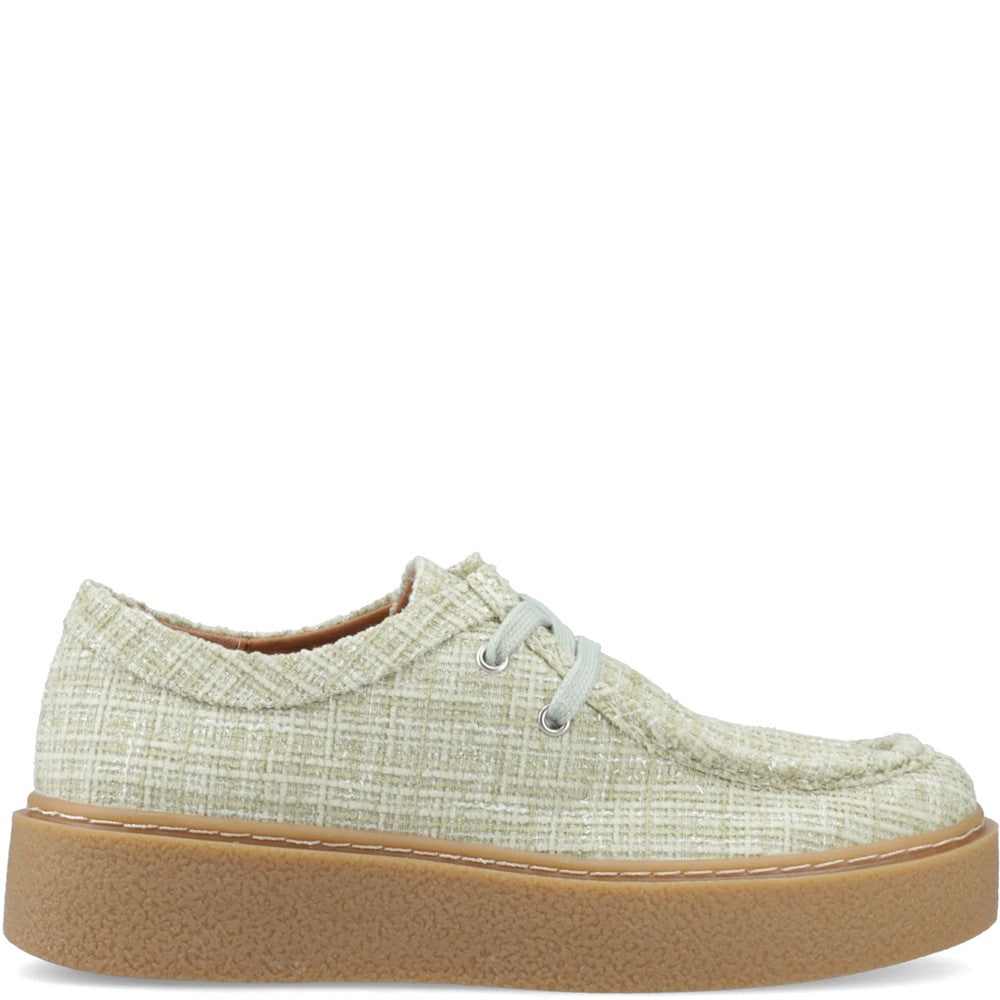 Hush Puppies Bridie Textile Mocc Toe