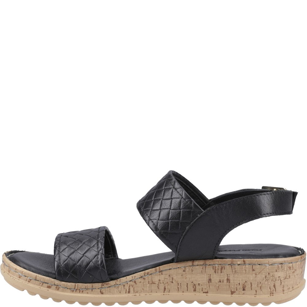 Hush Puppies Ebony Woven Sandal