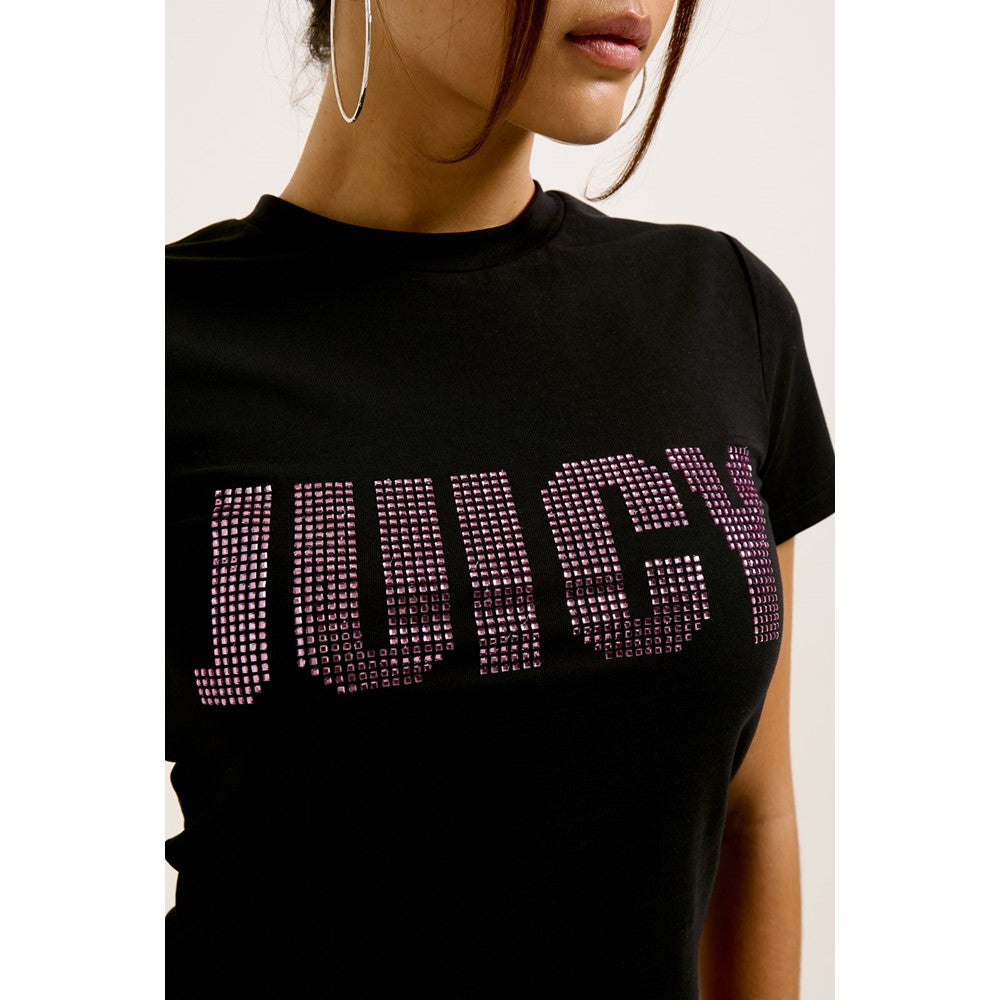 Juicy Couture Impact Juicy Logo Short Sleeve Top