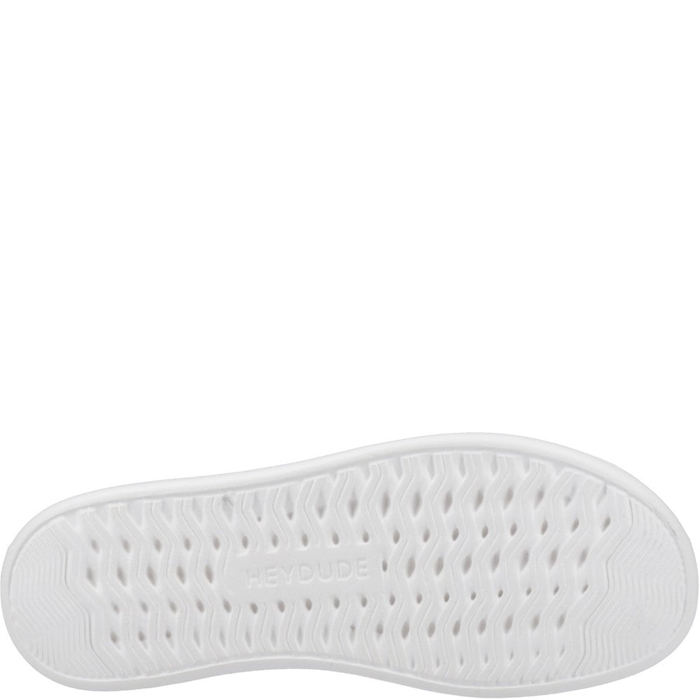 HEYDUDE Wendy Rise Perf Canvas Shoes