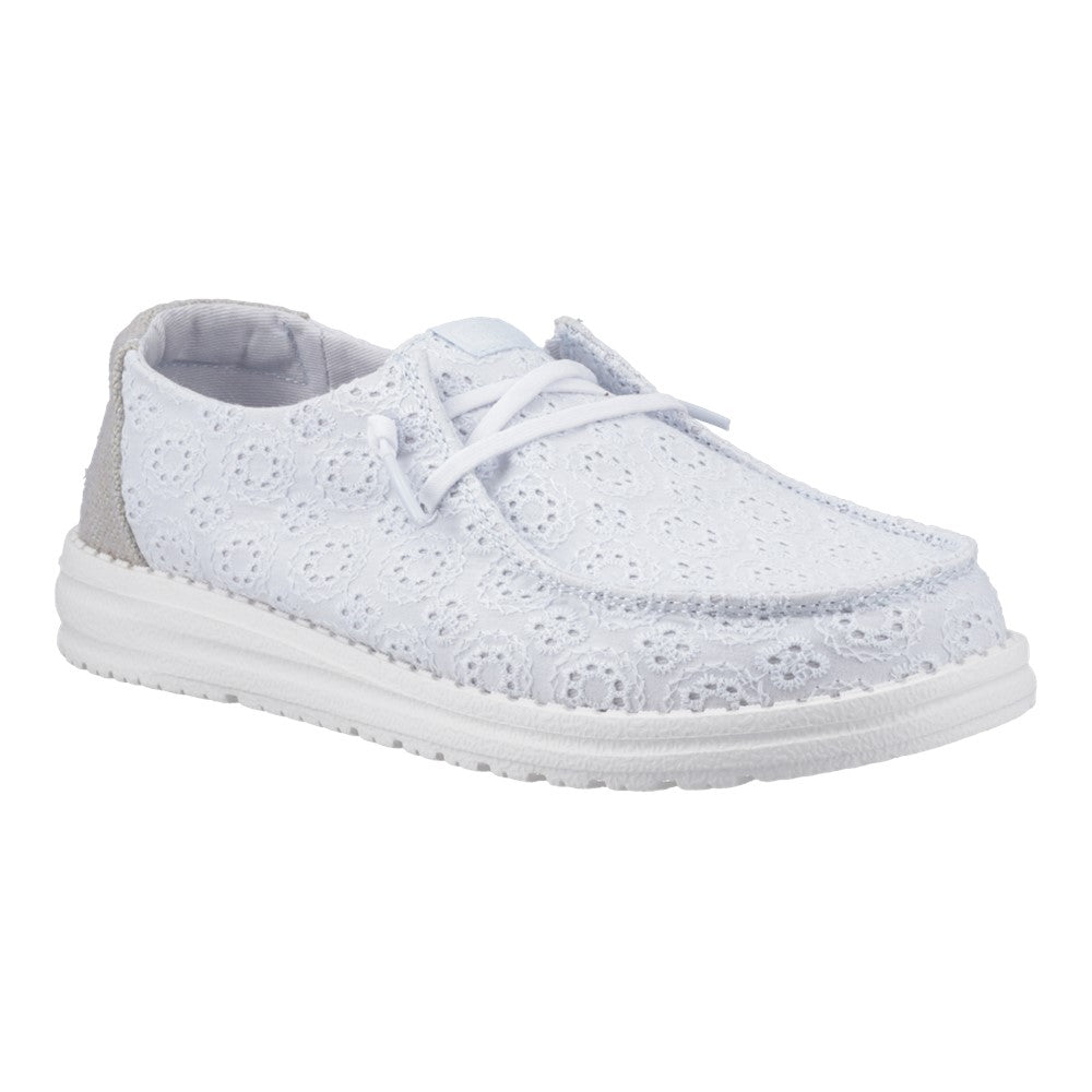 HEYDUDE Wendy Eyelet Lace Shoes