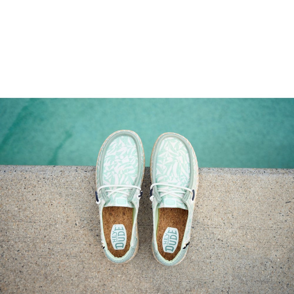 HEYDUDE Wendy Espadrille Retro Palm Shoes