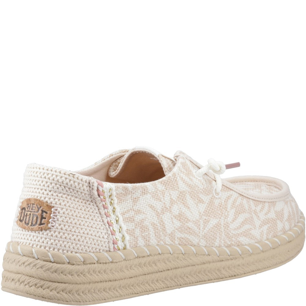 HEYDUDE Wendy Espadrille Retro Palm Shoes