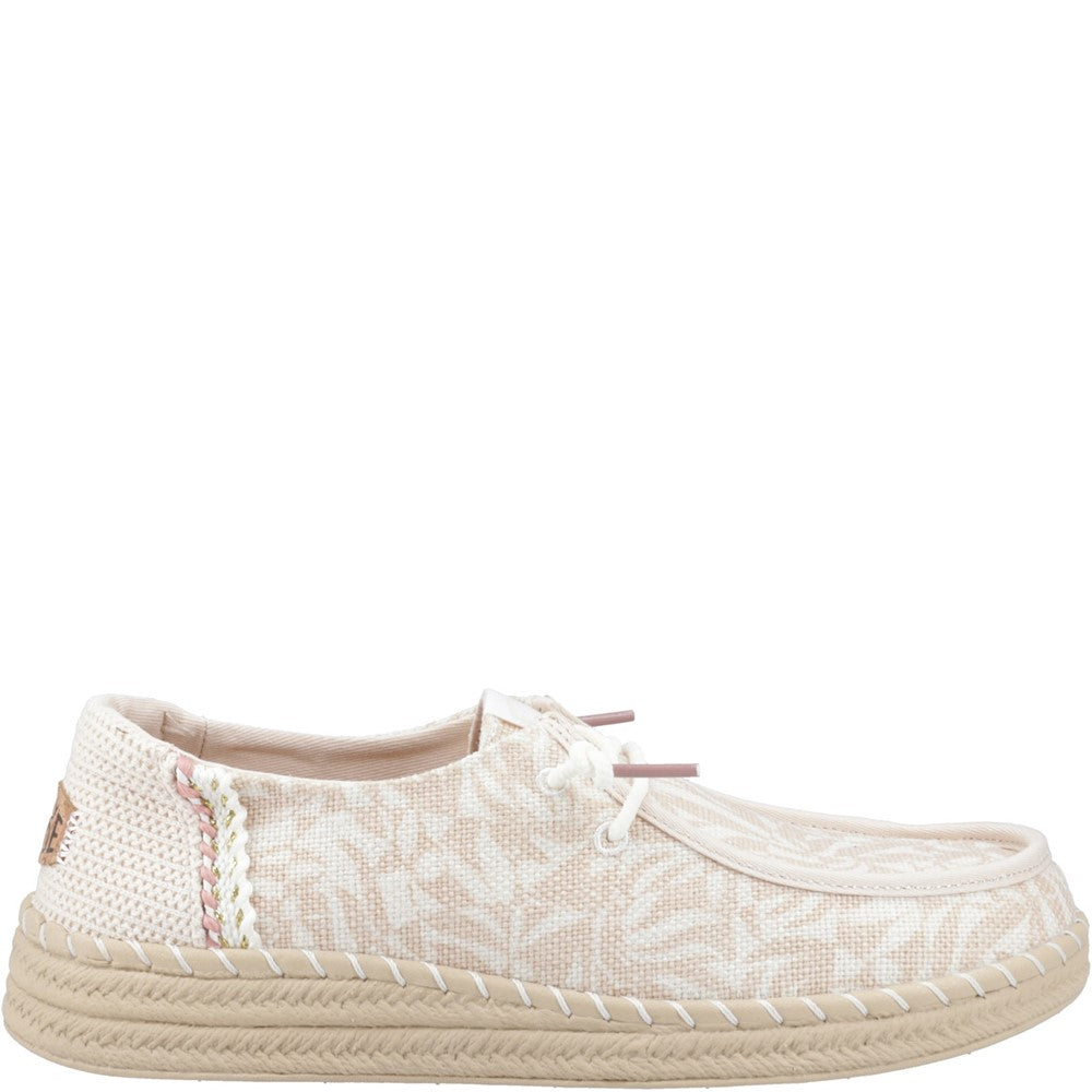HEYDUDE Wendy Espadrille Retro Palm Shoes