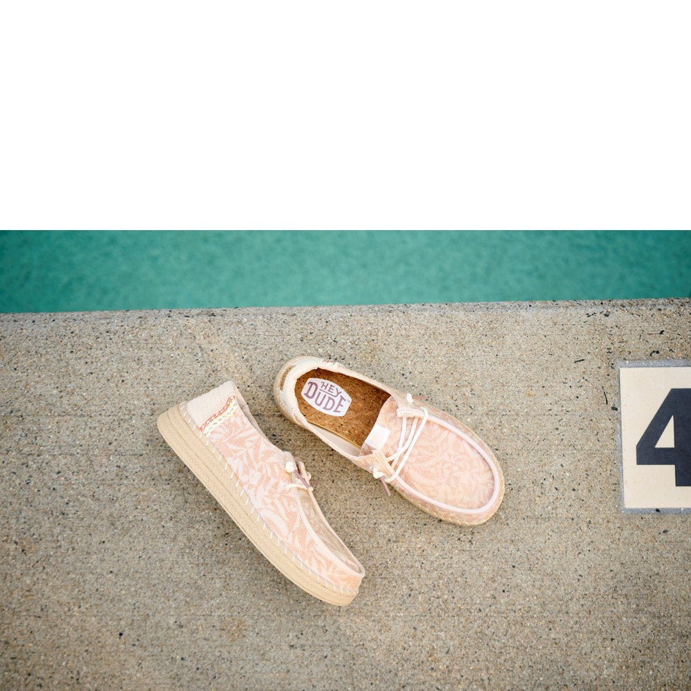 HEYDUDE Wendy Espadrille Retro Palm Shoes