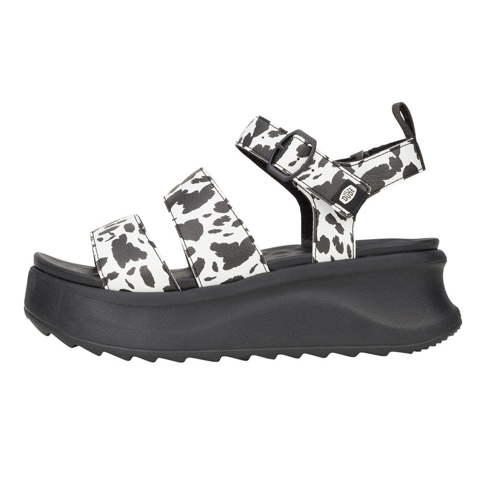 HEYDUDE Delray Buckle Animal Sandal
