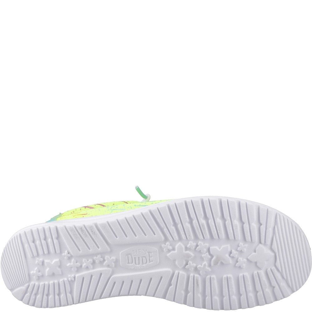 HEYDUDE Wally Party Mesh Shoes