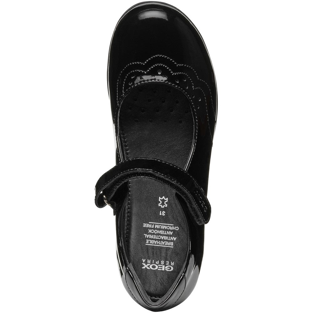 Geox J Iberide A Ballerina School Shoes Size 6