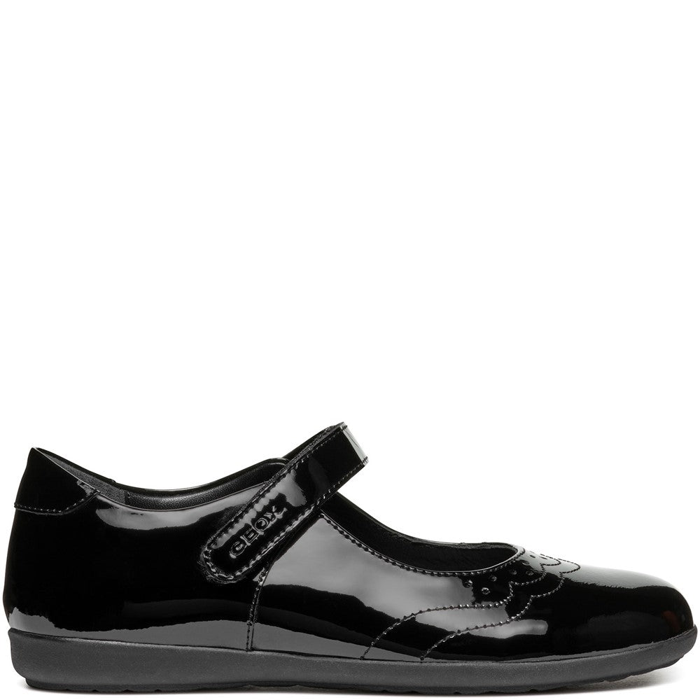 Geox J Iberide A Ballerina School Shoes Size 6