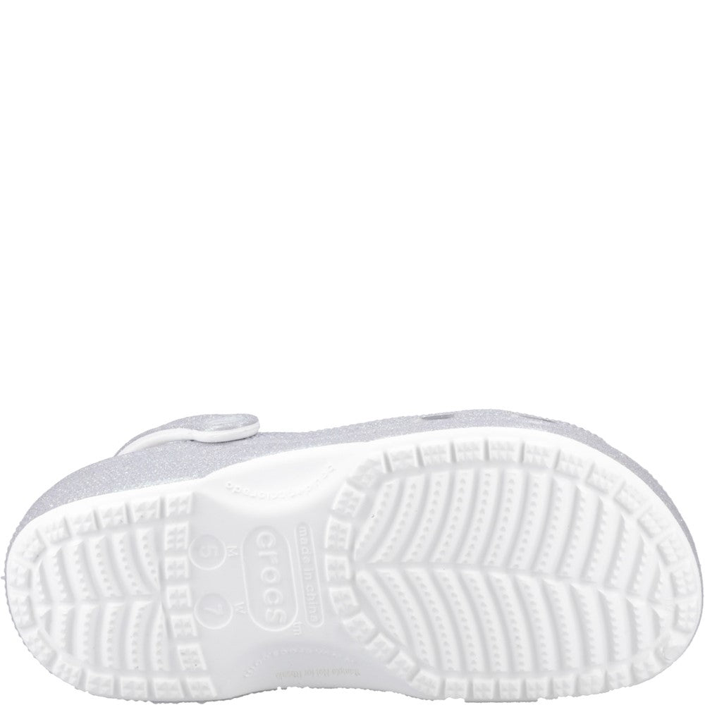 Crocs Unisex Classic Glitter Clog