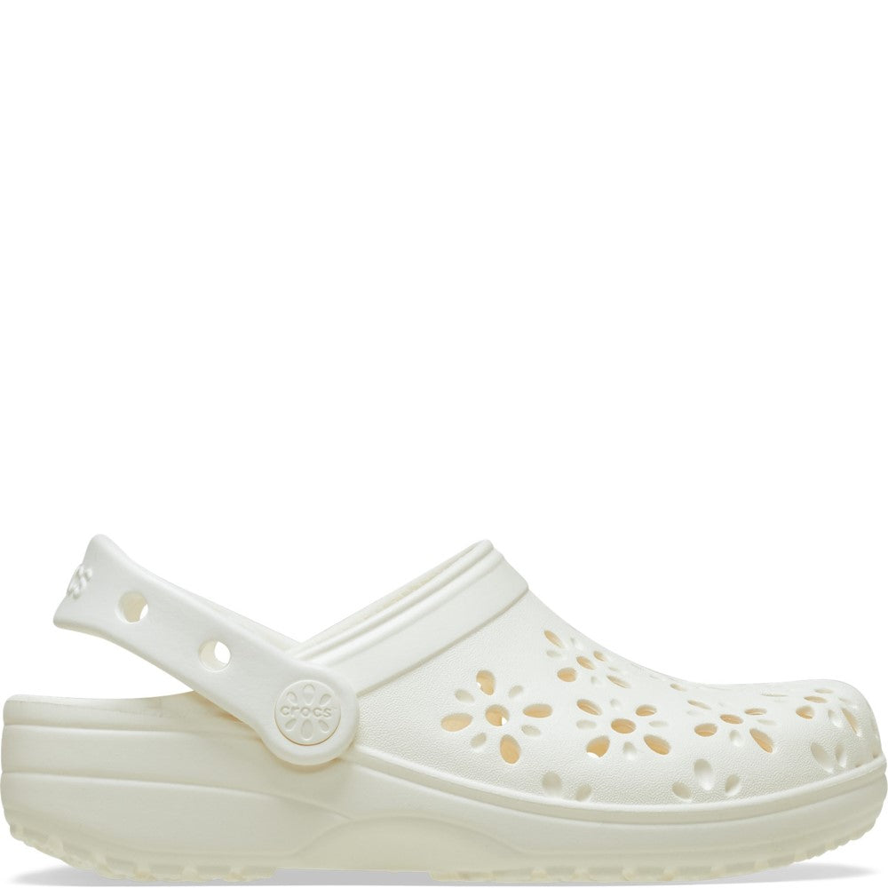 Crocs Unisex Classic Floral Cut Out Clog