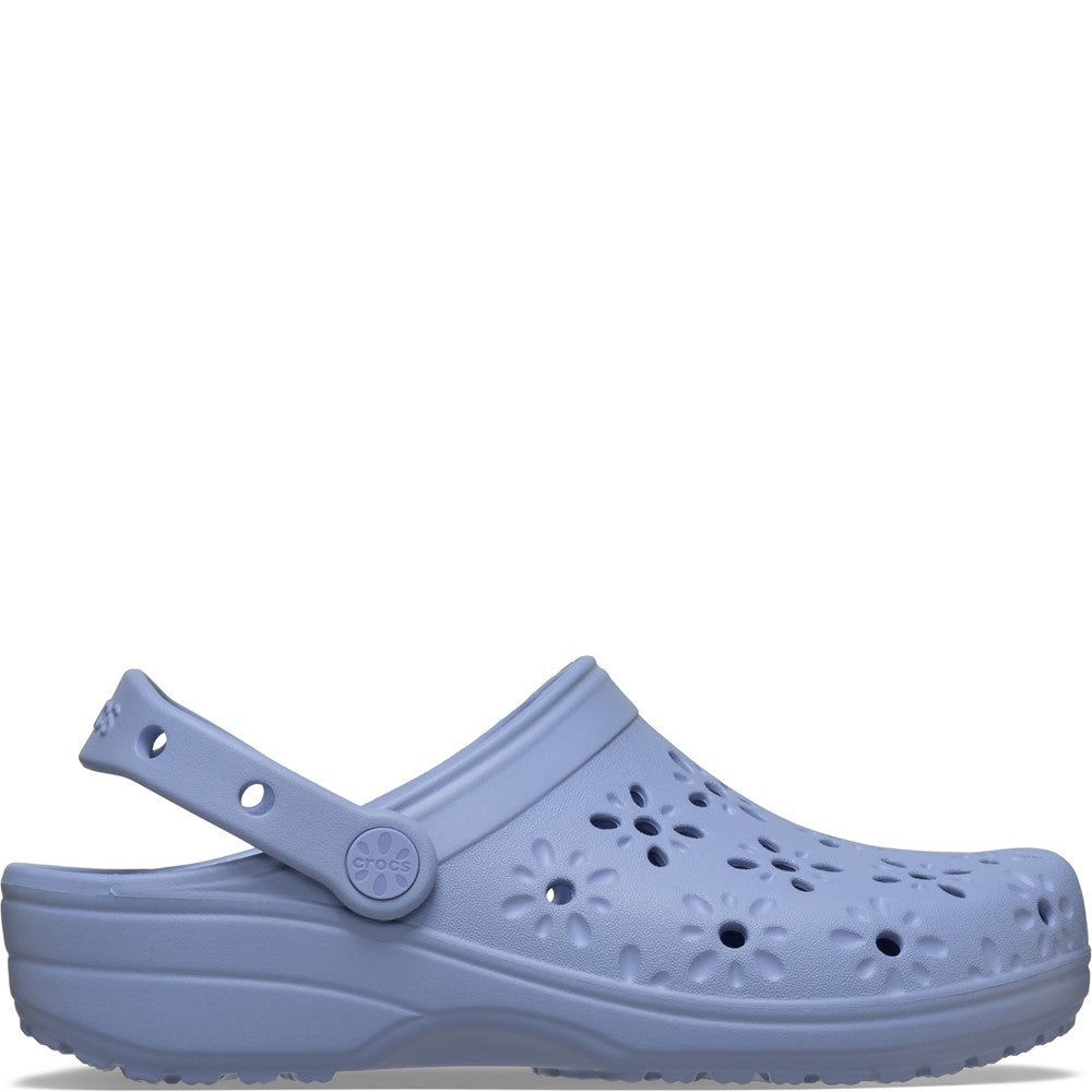 Crocs Unisex Classic Floral Cut Out Clog
