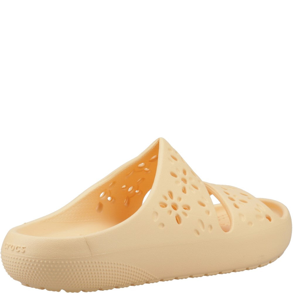 Crocs Unisex Classic Floral Cut Out Sandal