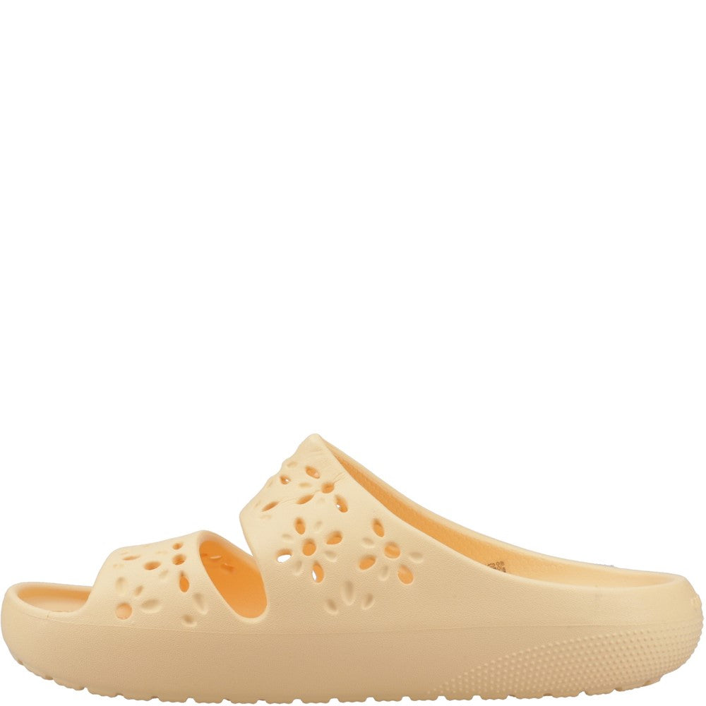 Crocs Unisex Classic Floral Cut Out Sandal