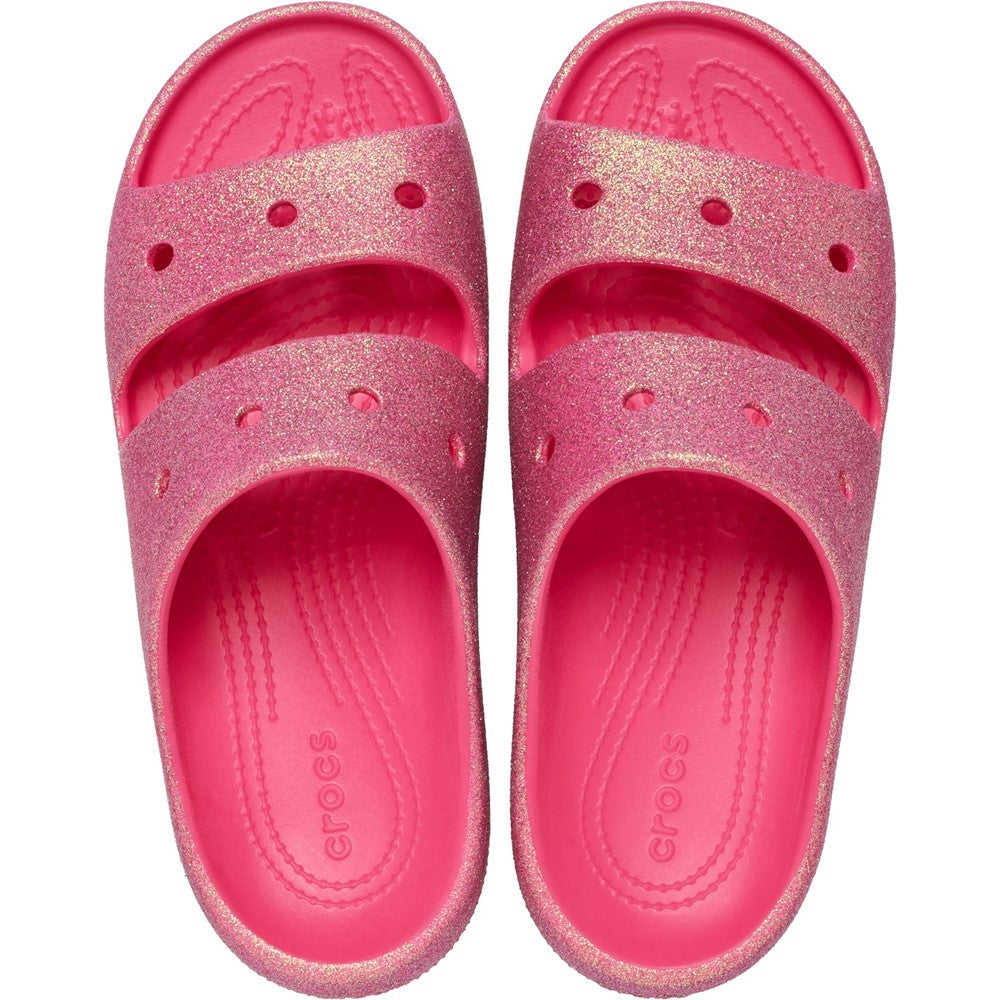 Crocs Unisex Classic Iridescent Glitter Sandal