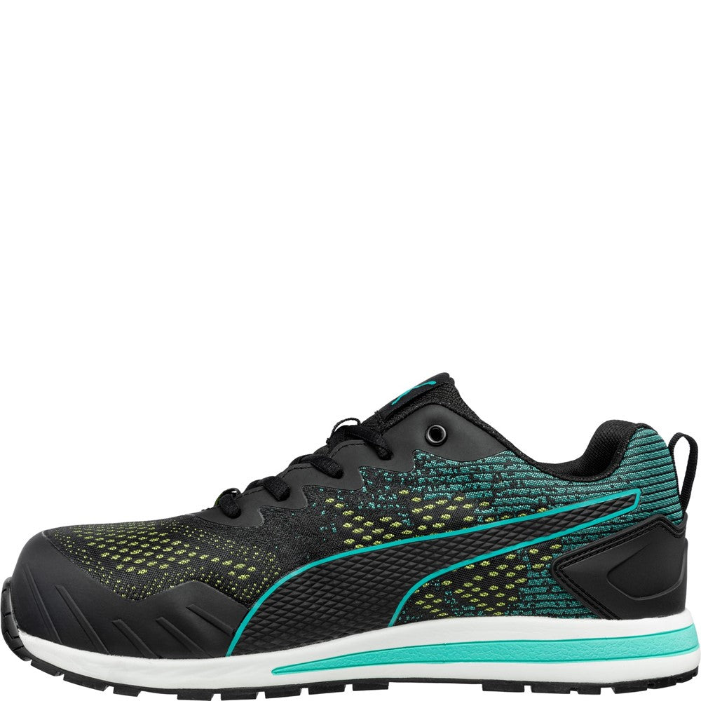 Puma Safety Vivid Green Heart Low Trainer