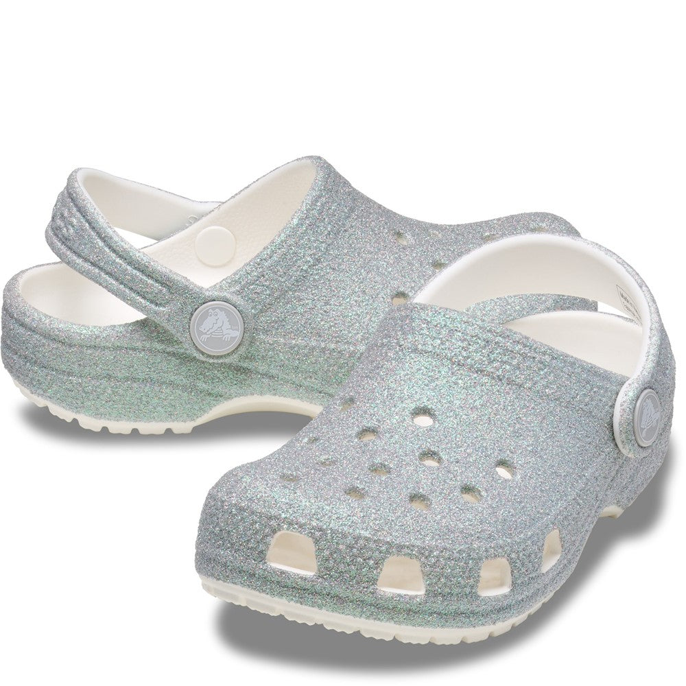 Crocs Toddler Classic Glitter Clog