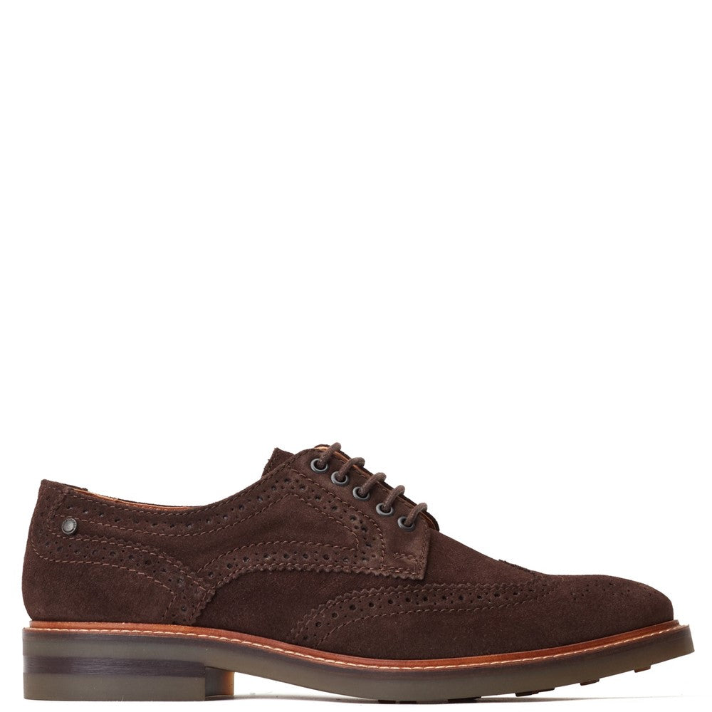 Base London Hatfield Suede Brogue Shoes