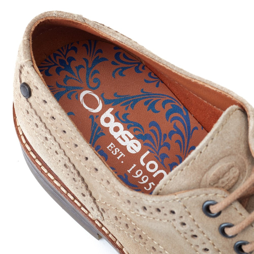 Base London Hatfield Suede Brogue Shoes