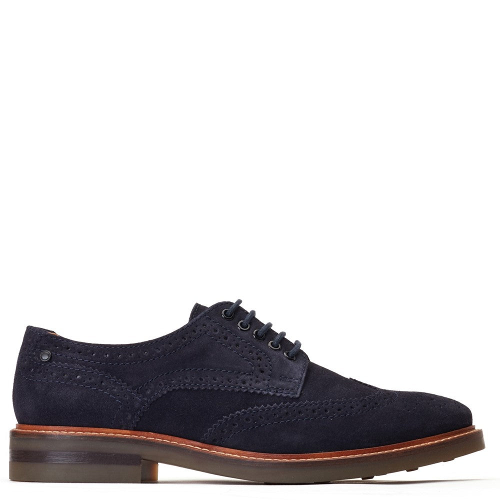 Base London Hatfield Suede Brogue Shoes