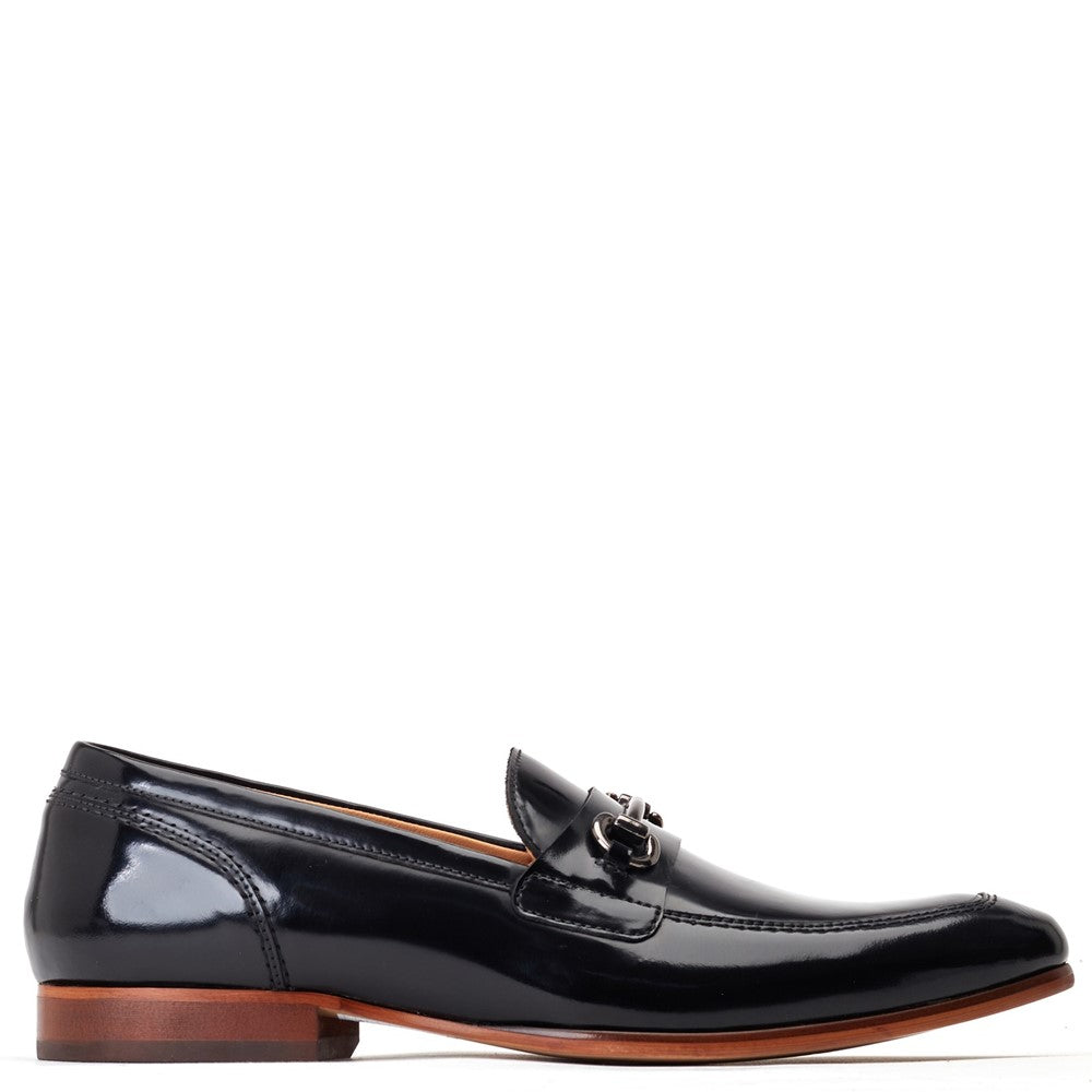 Base London Russo Buckle Hi Shine Loafers