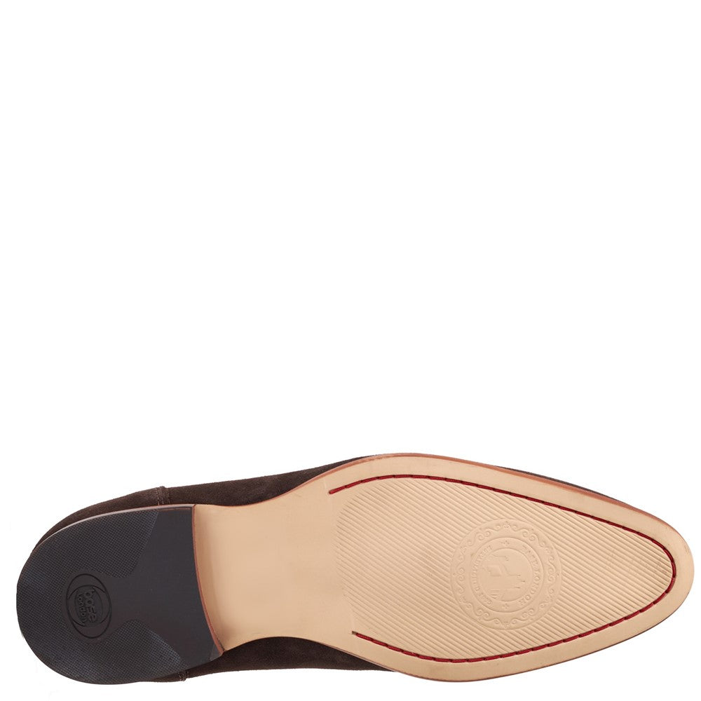 Base London Bruno Suede Penny Loafers