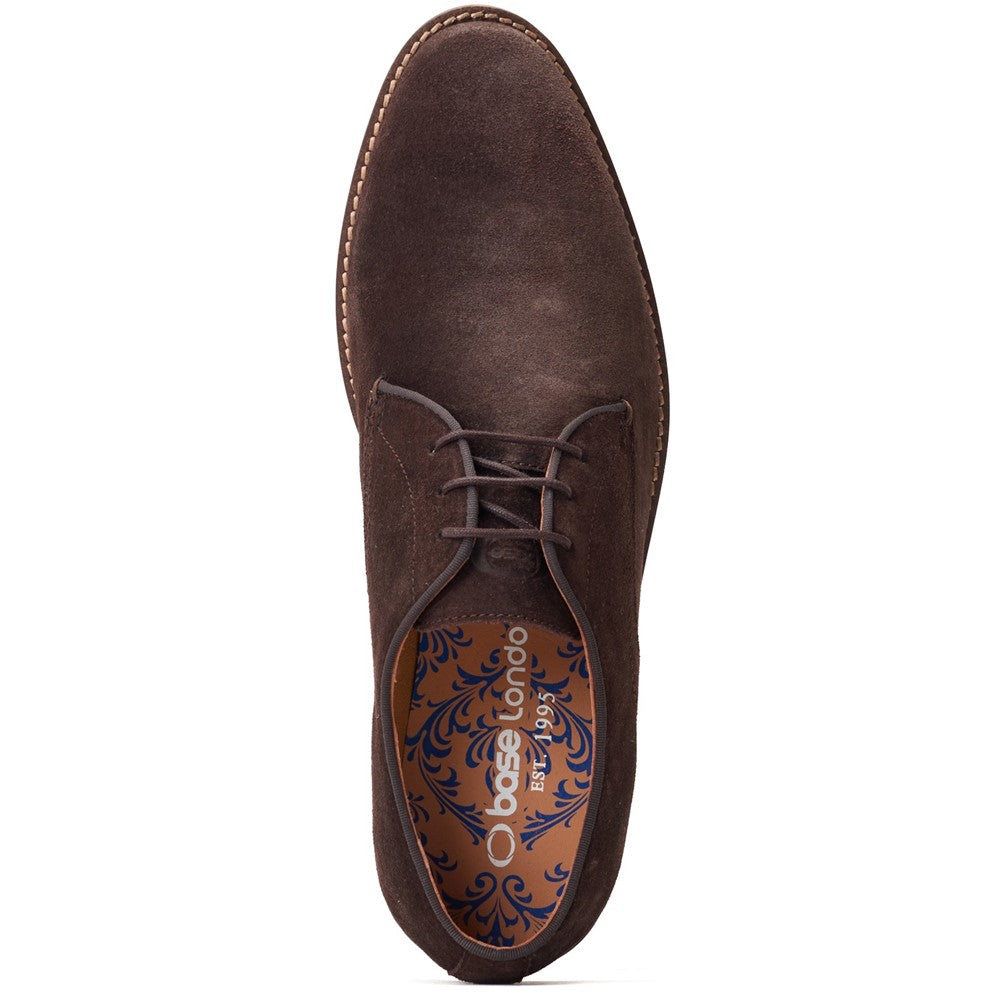 Base London Bronte Suede Derby Shoes