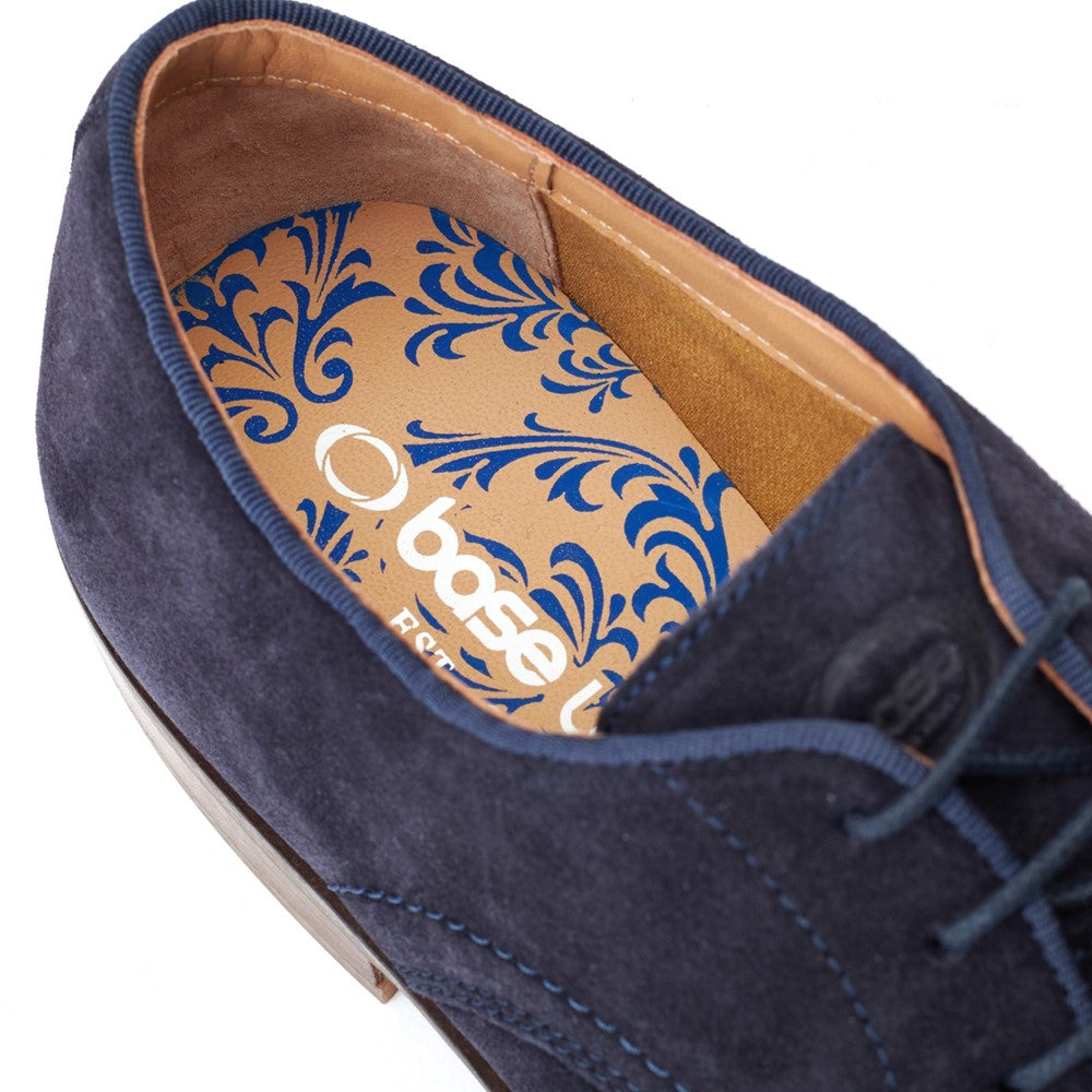 Base London Bronte Suede Derby Shoes