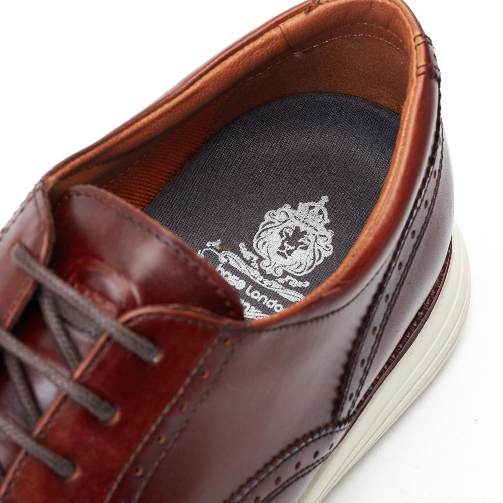 Base London Flight Brogue Shoes
