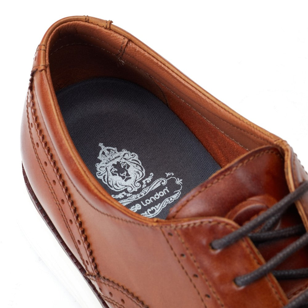 Base London Flight Brogue Shoes