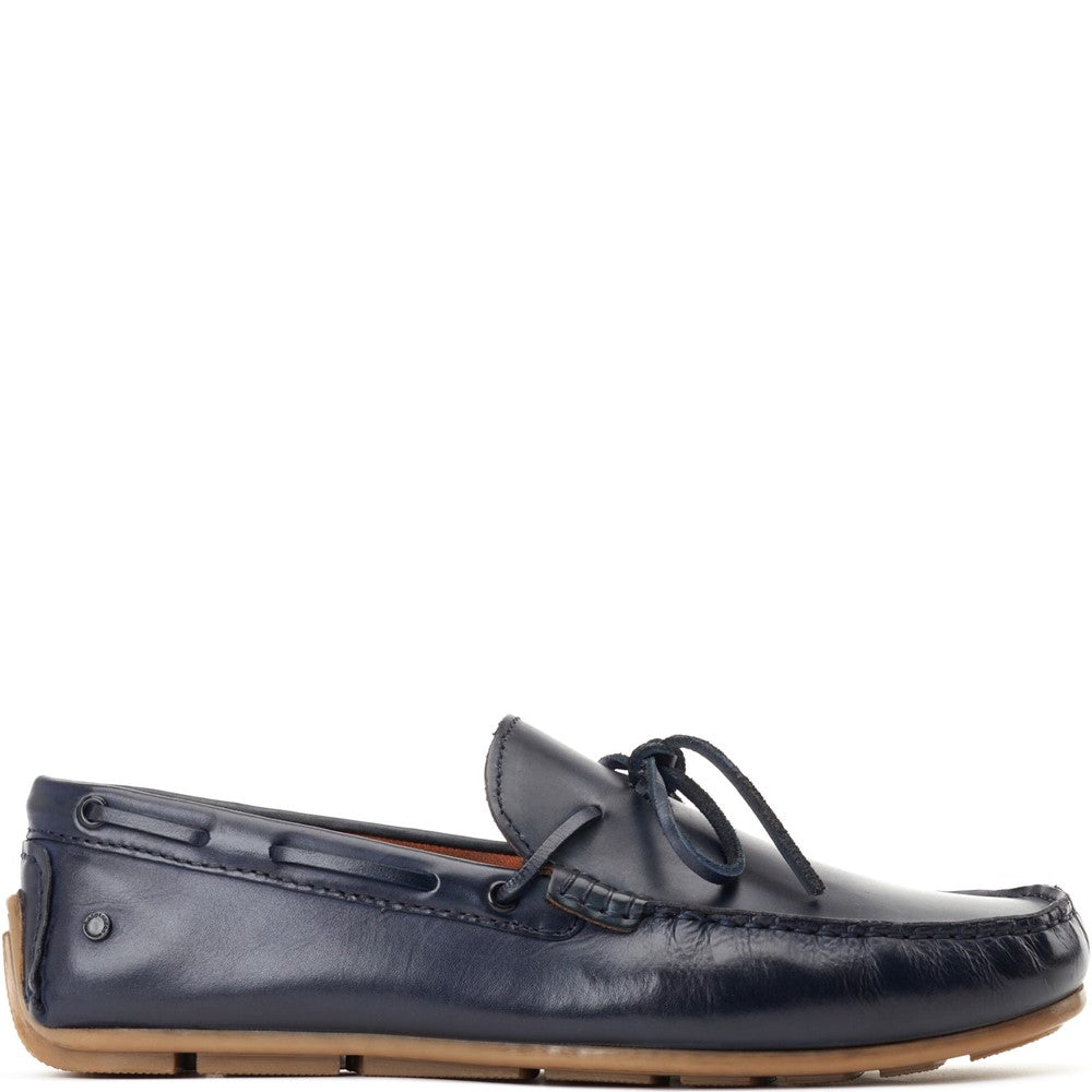 Base London Brooks Leather Driver Shoes