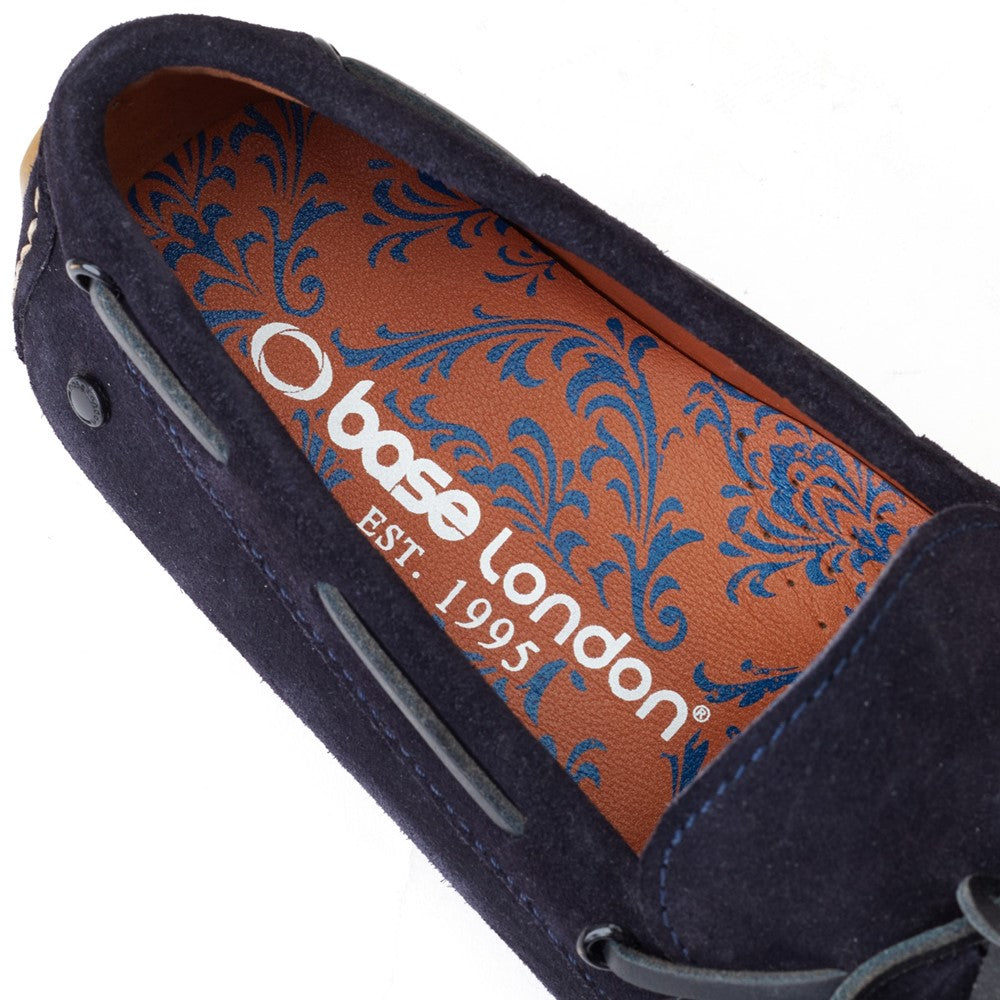 Base London Brooks Suede Driver Shoes